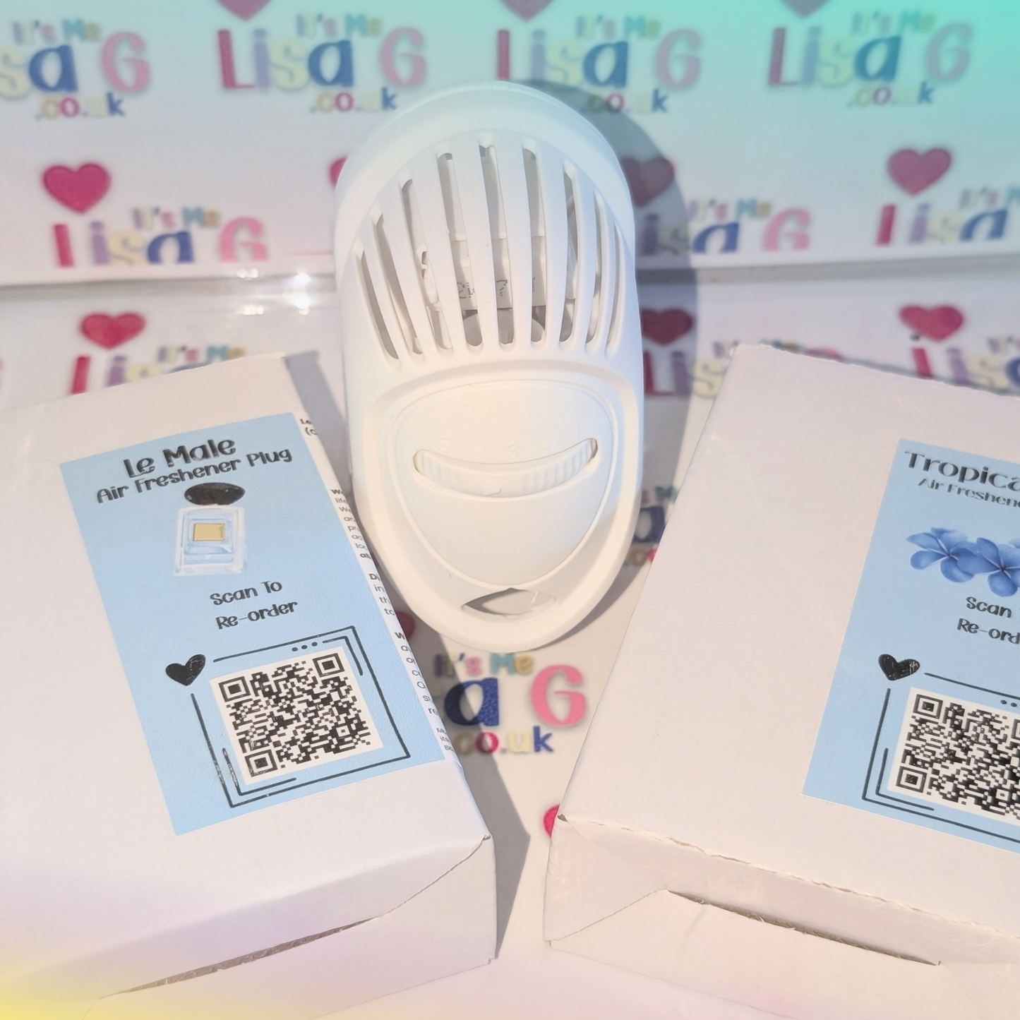 Aftershave Plug In Air Freshener Refill Set, Electric Home Fragrance - handmade product photo