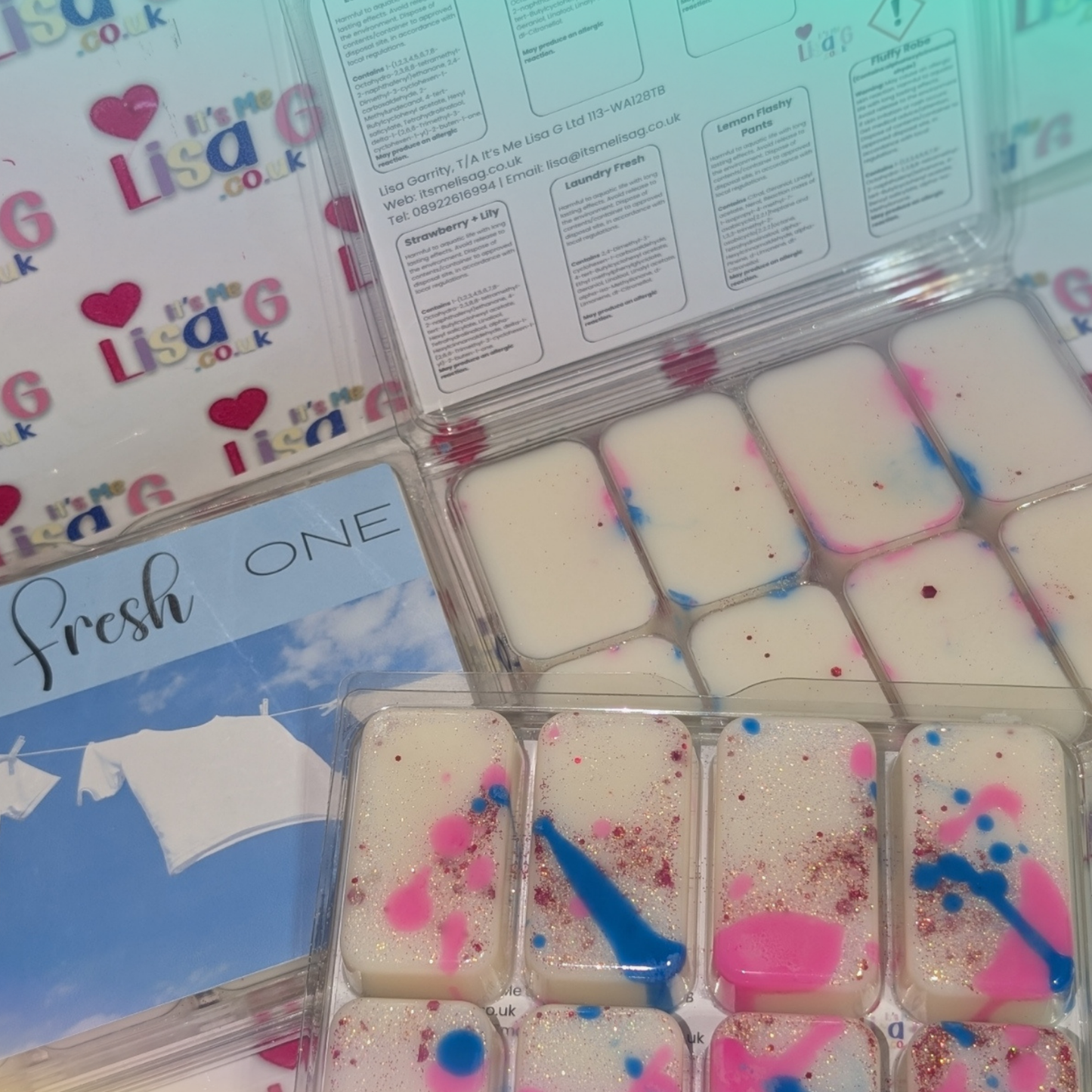 Laundry Fresh Wax Melt Collection, Handmade Ecococo Wax Melts UK - gift and use information