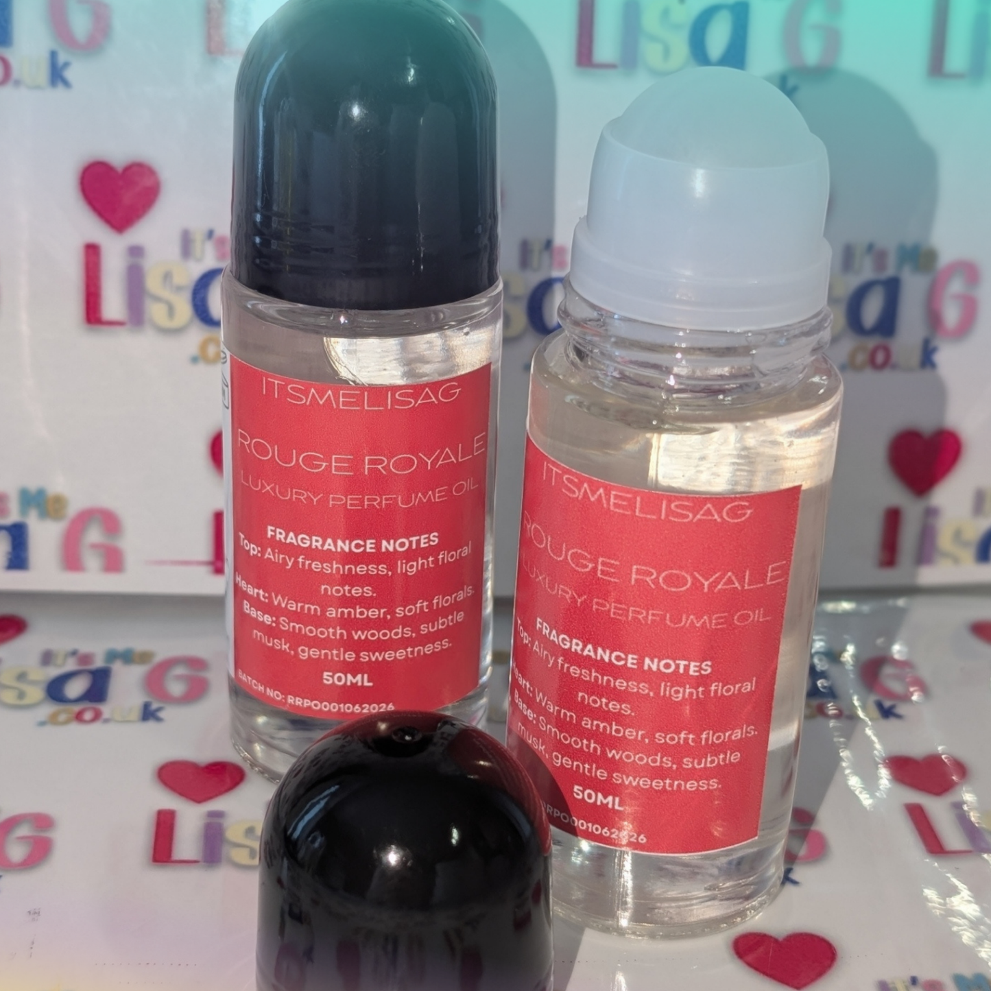 Ladies 50ml Perfume Oil, Long Lasting Handmade Fragrance Gift