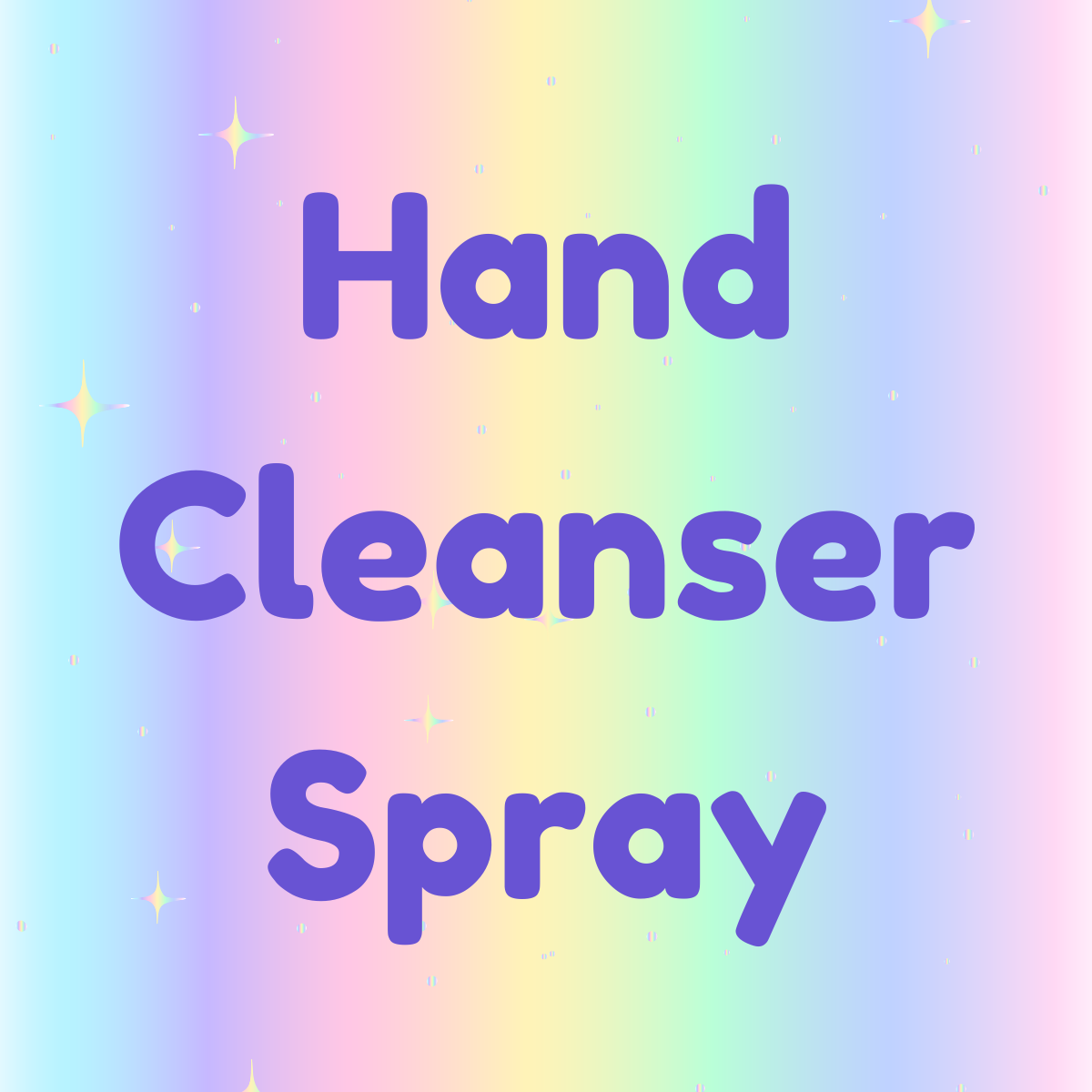 Hand Cleanser Spray