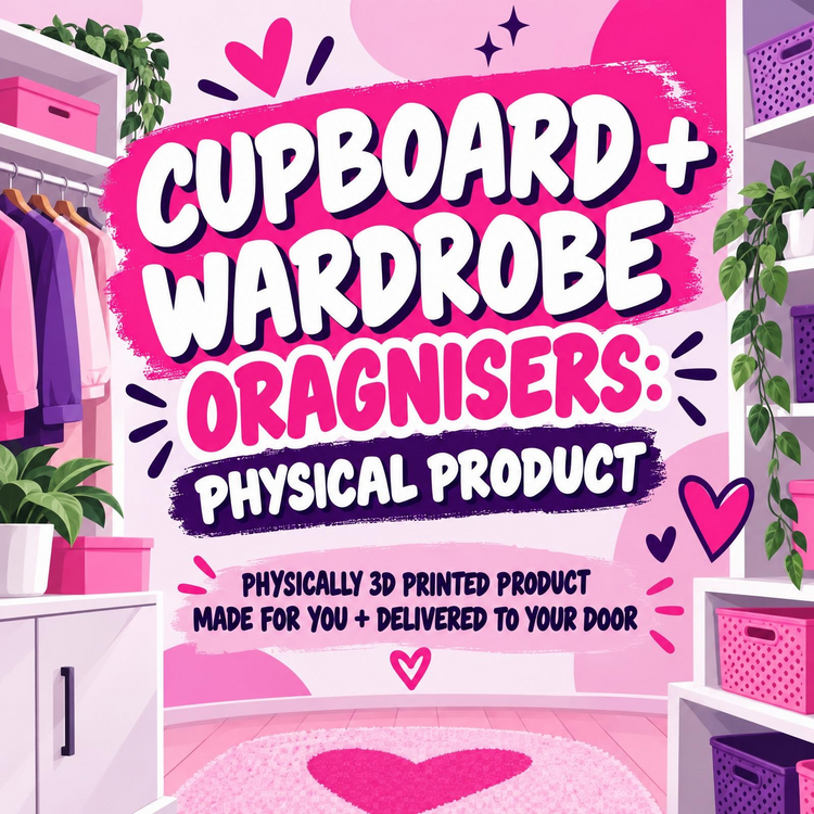 Cupboard and Wardrobe Organisers | PHYSICAL PRODUCT | It's Me Lisa G