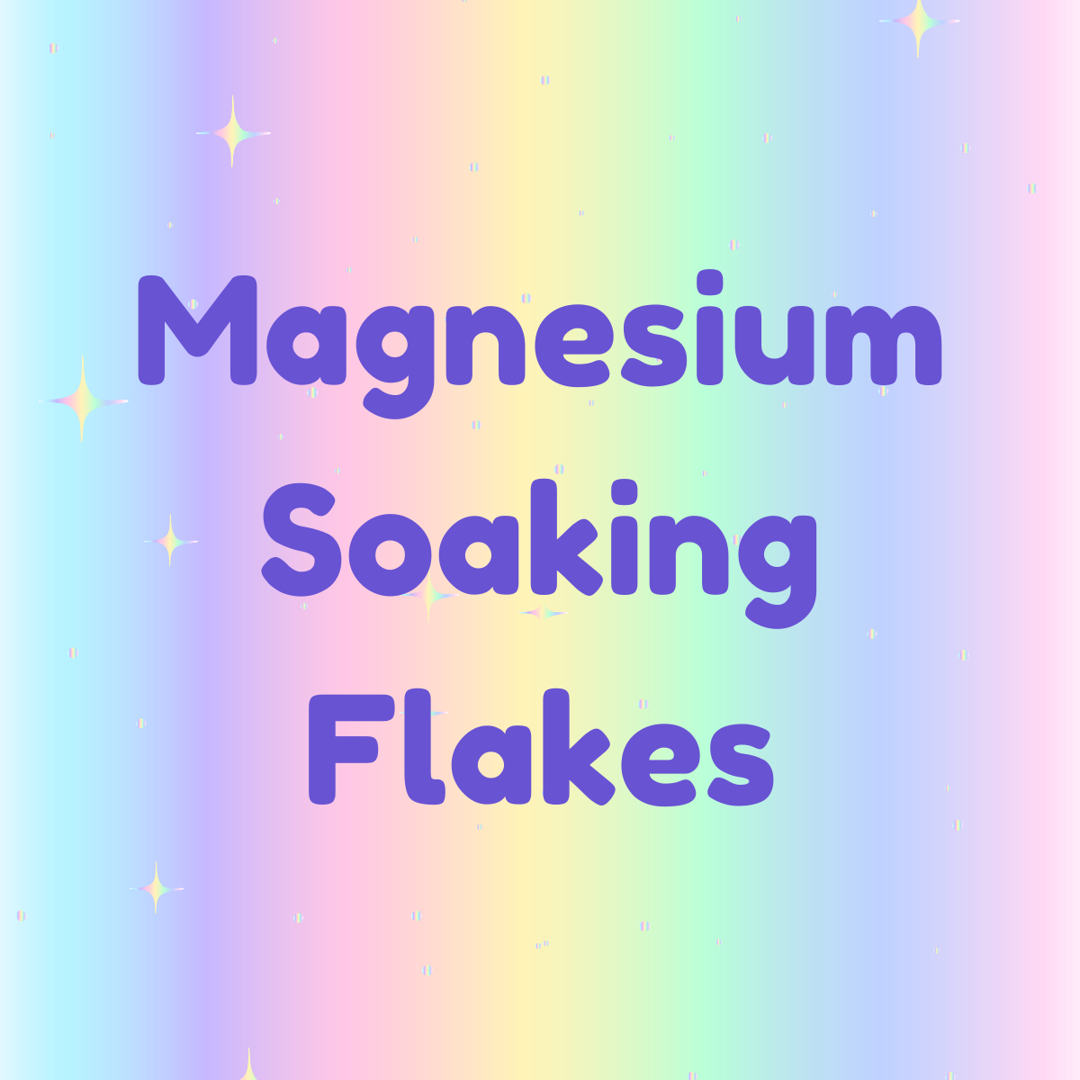 Magnesium Soaking Flakes