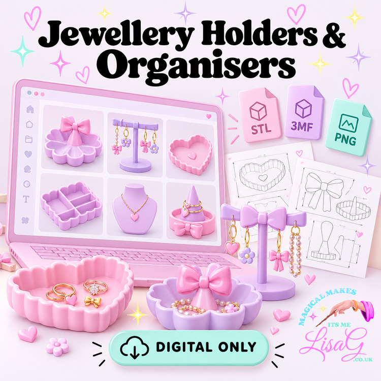 Jewellery Holders & Organisers | DIGITAL ONLY | It's Me Lisa G