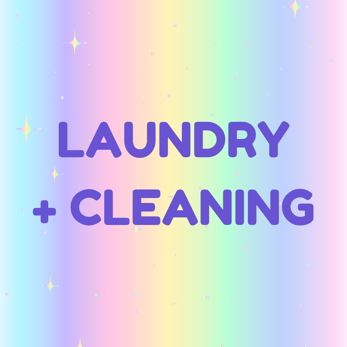Laundry & Cleaning