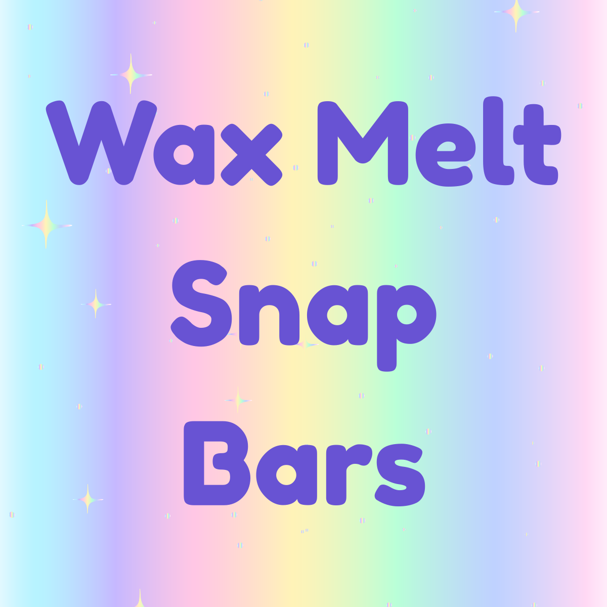 Wax Melt Snap Bars