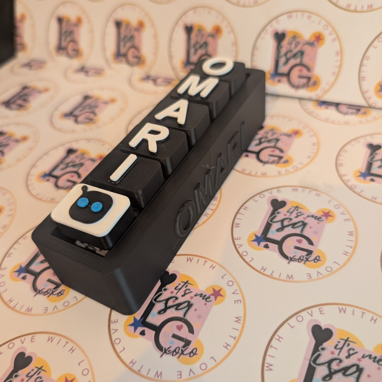 Personalised Name Clicker Fidget - 3D Printed Item
