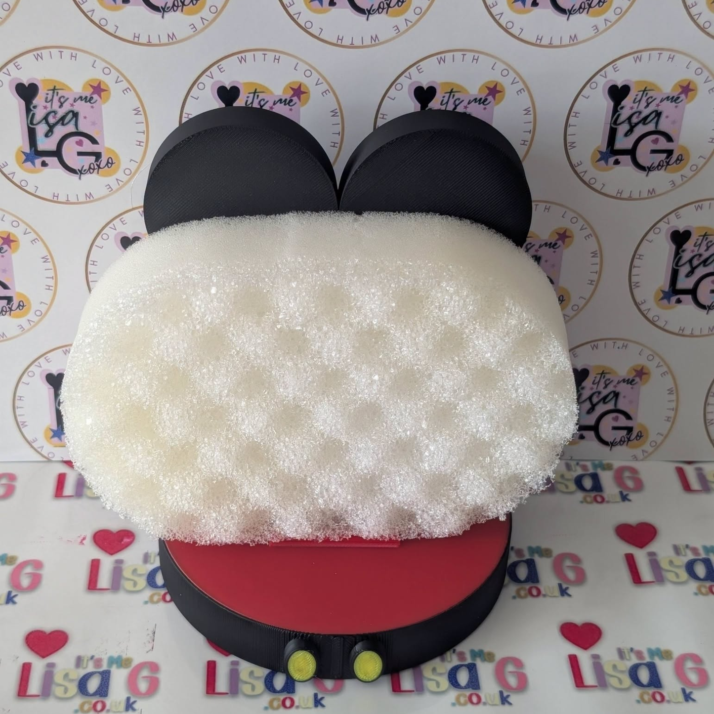 Soap Sponge Holder - 3D Printed: Mickey Mouse / Minnie Mouse
