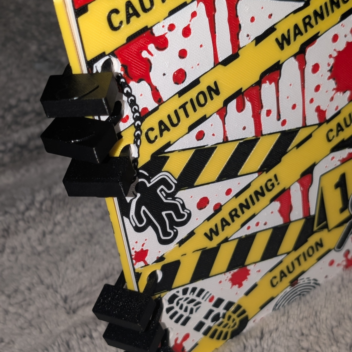 True Crime Inspired 3D Printed Journal / Note Book