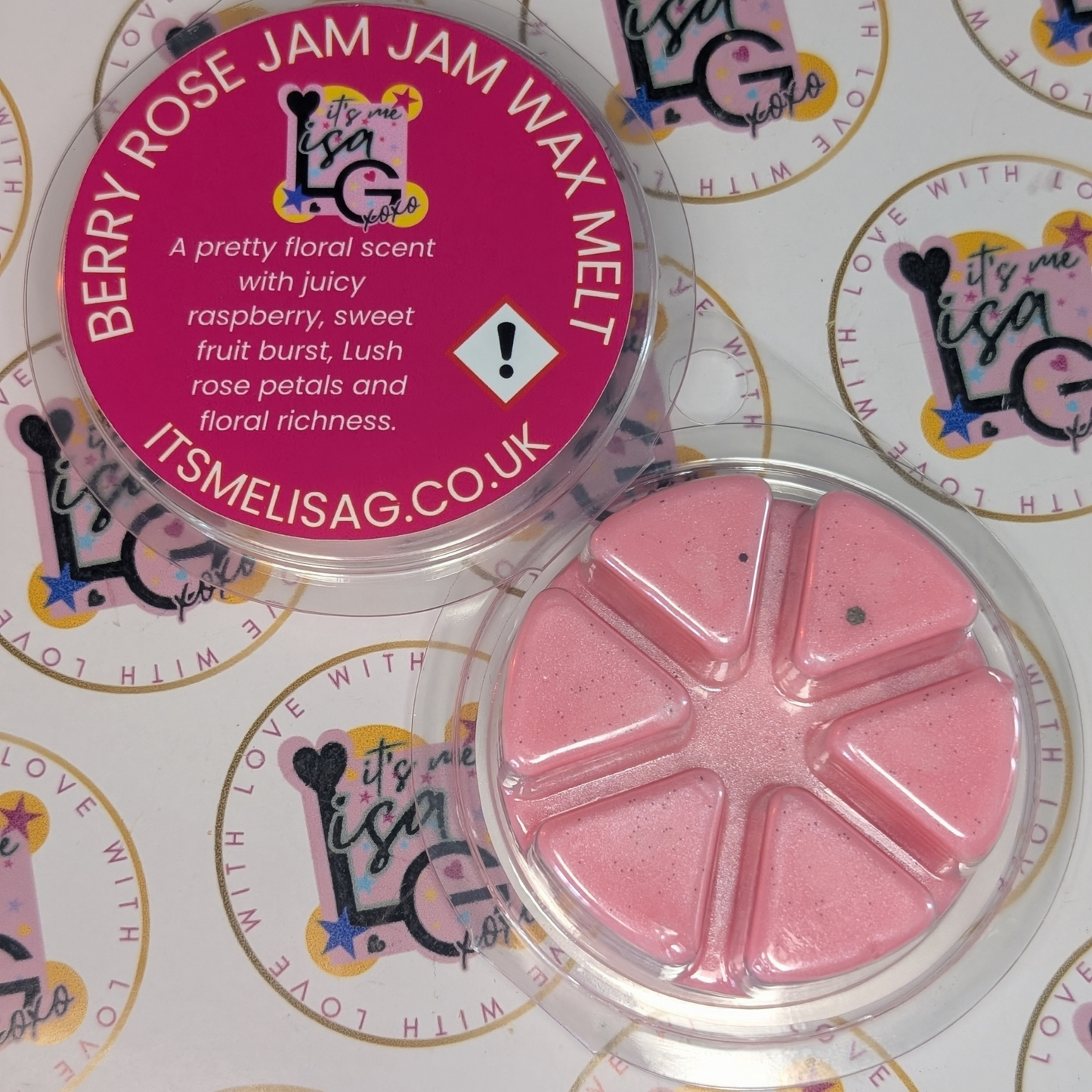 Berry Rose Jam Jam Wax Melt - Ecococo Blend