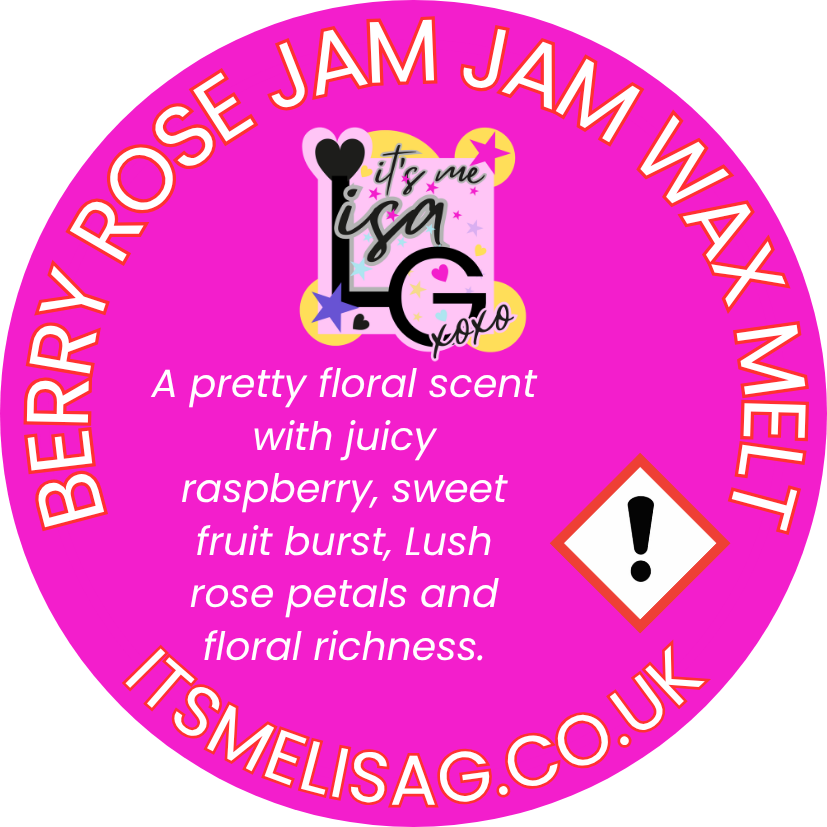 Berry Rose Jam Jam Wax Melt - Ecococo Blend