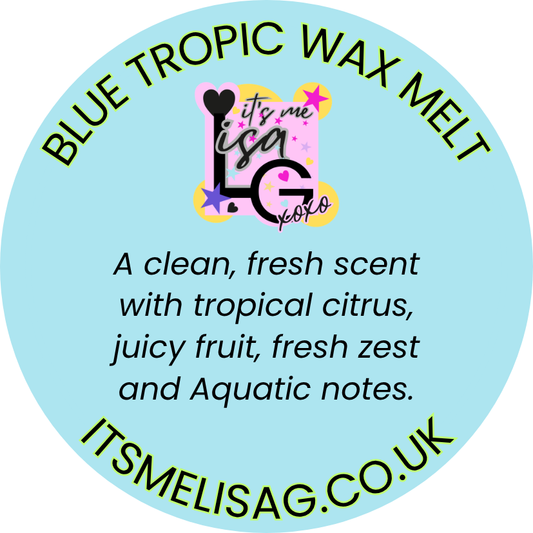 Blue Tropic Wax Melt - Ecococo Blend