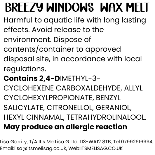 Breezy Windows Chunky Wax Shapes