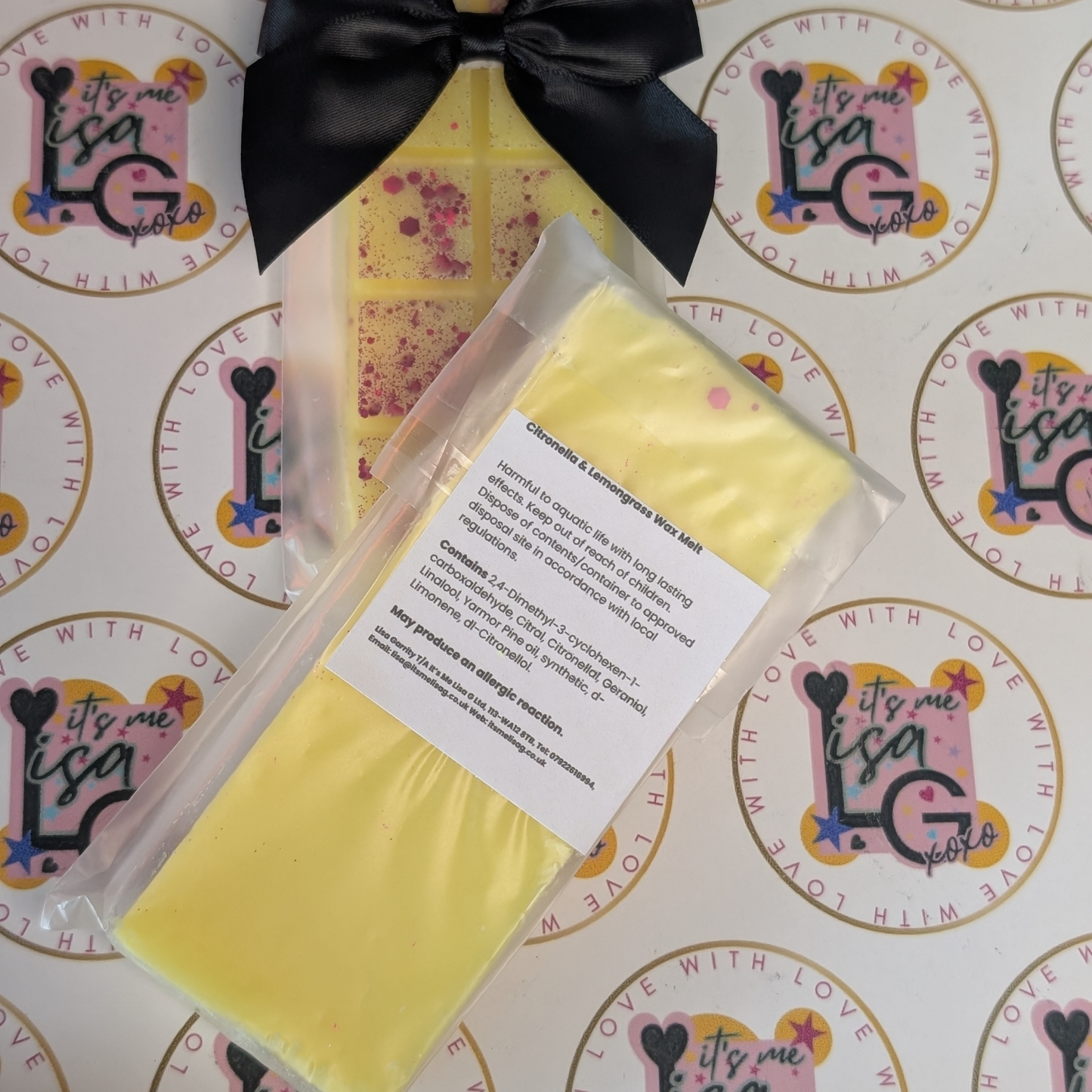 Citronella + Lemongrass Wax Melt - Ecococo Blend (With Citrepel)