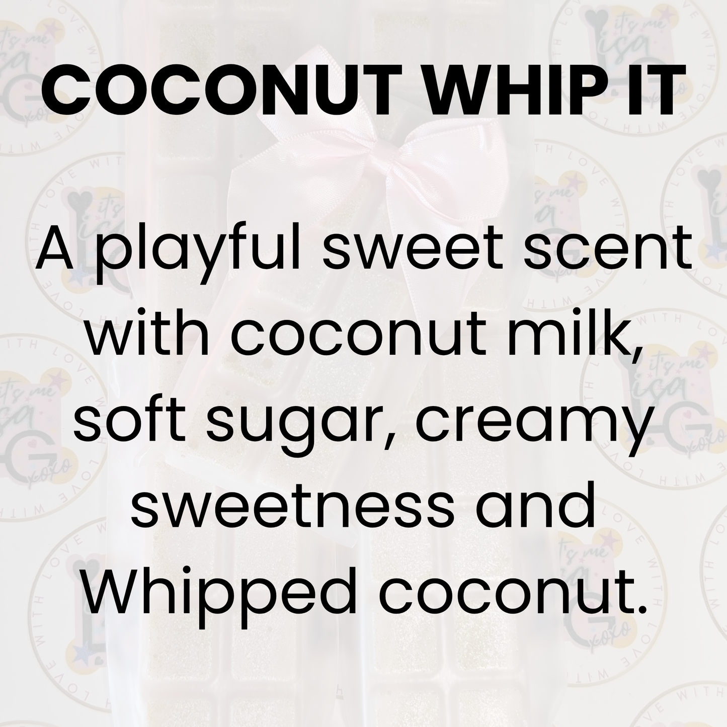 Coconut Whip It Wax Melt - Ecococo Blend