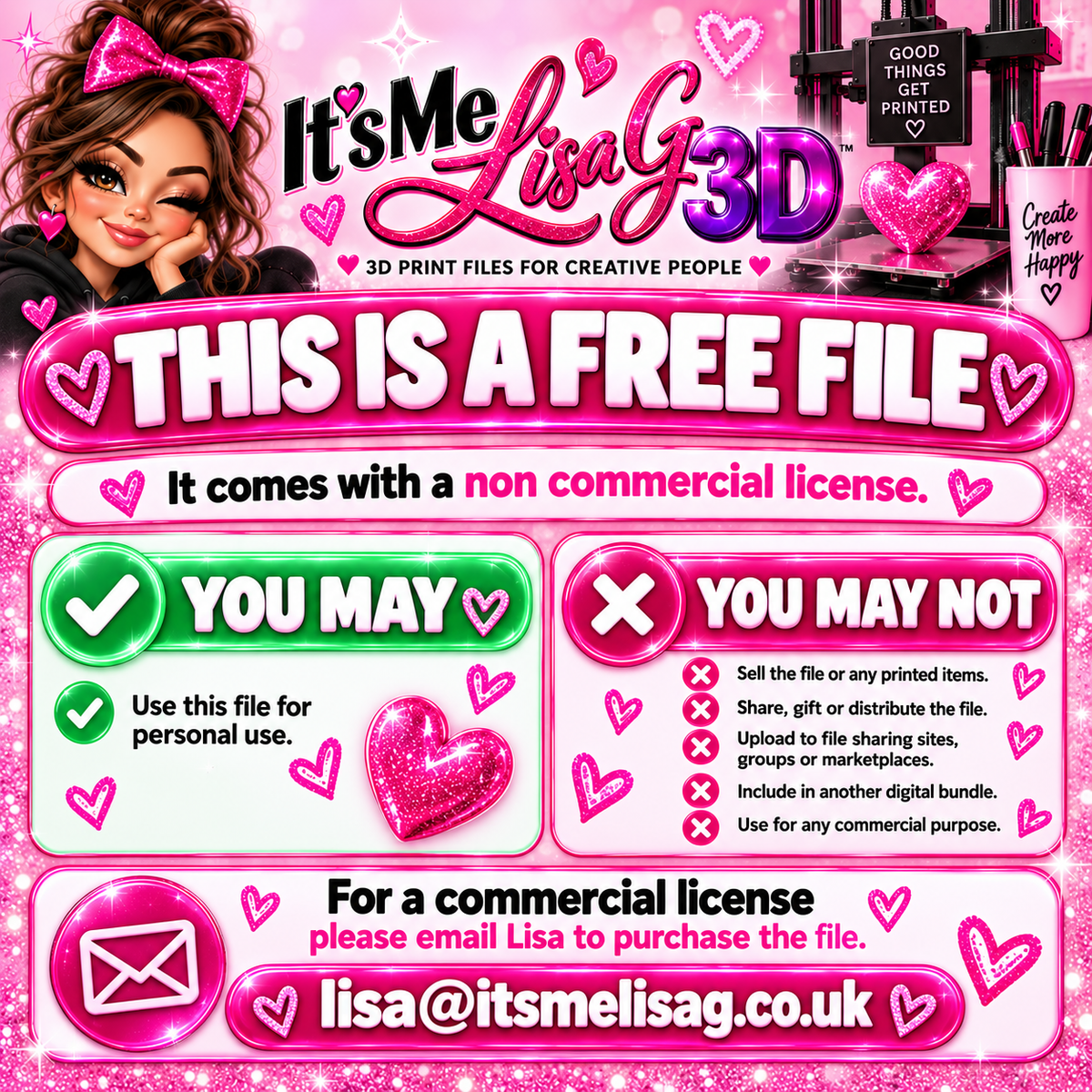 Free digital download. No physical item is posted.