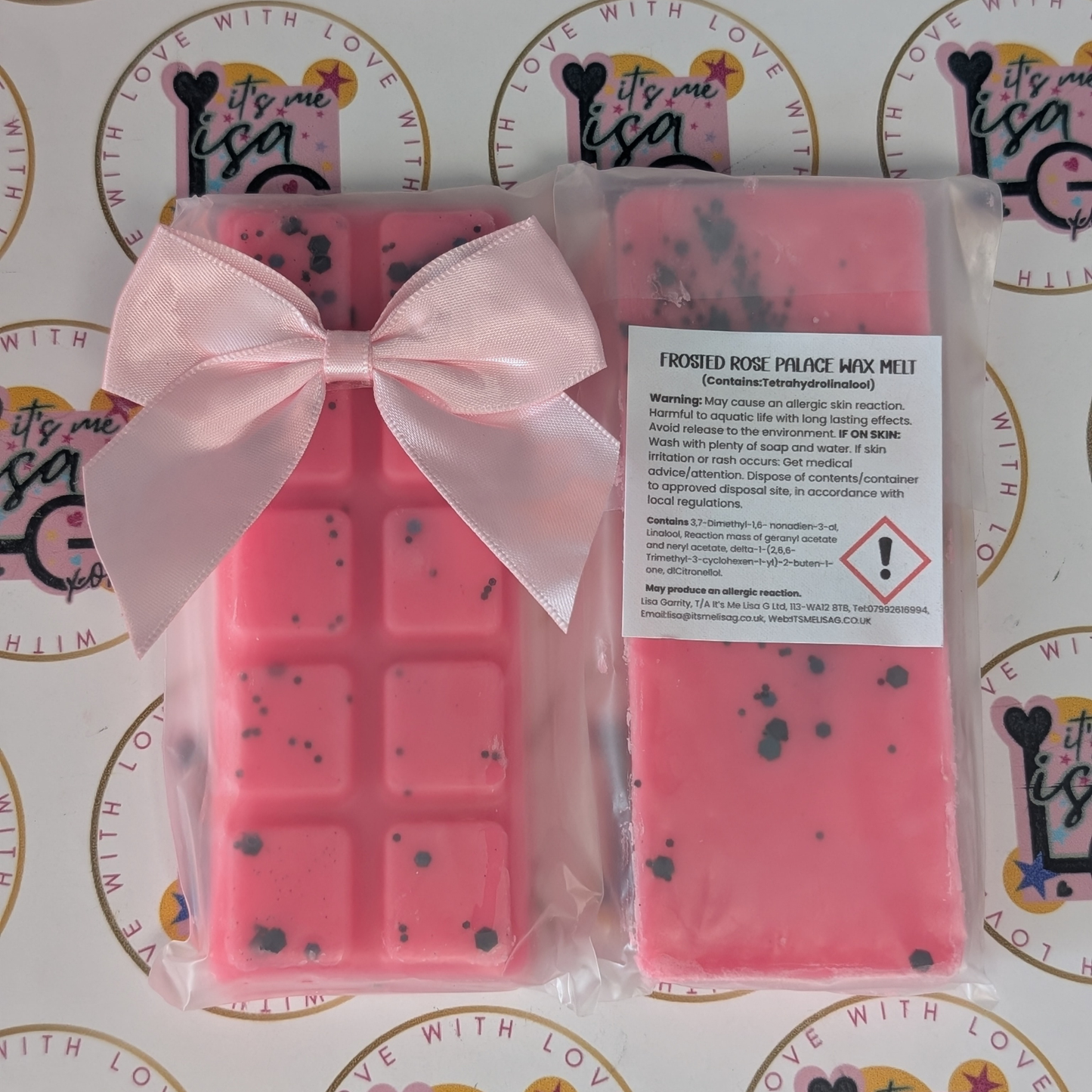 Frosted Rose Palace Wax Melt - Ecococo Blend