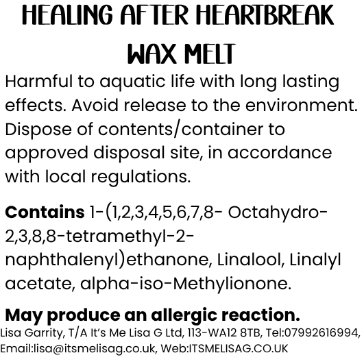 Healing After Heartbreak Wax Melt - Ecococo Blend