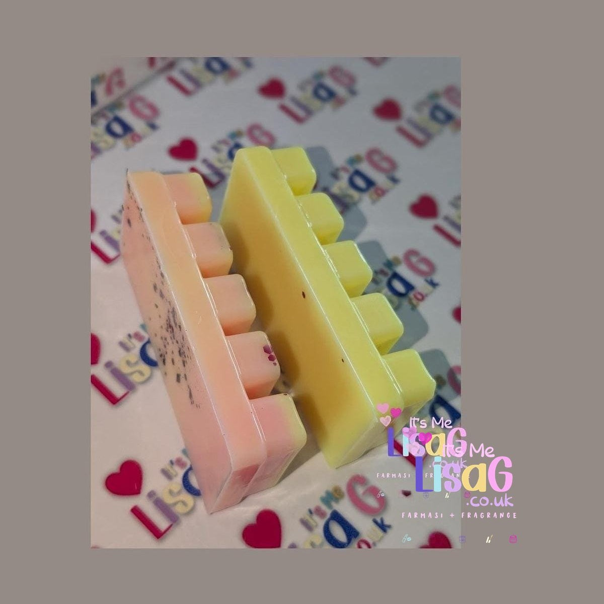 Fruity: Wax Melt Snap Bar 85g, Handmade Ecococo Wax Melts UK, Strong Scented Wax Melts, Perfume Home Fragrance Gift
