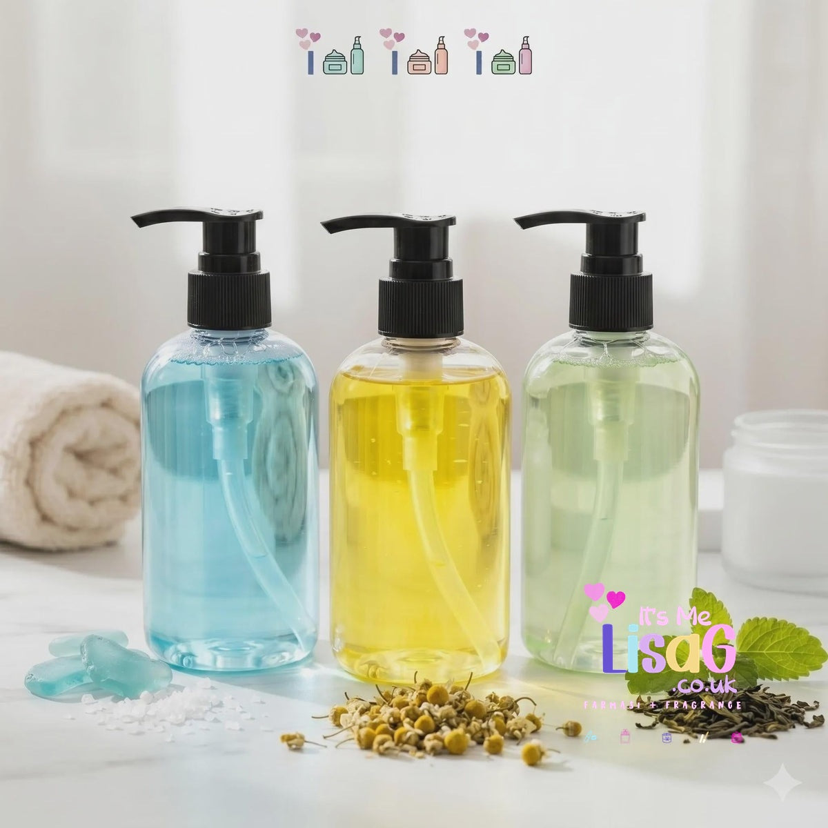 Fruity: 2 in 1 Bubble Bath and Shower Gel, Highly Fragranced Body Wash, Handmade Scented Bath Soak Gift, 225ml