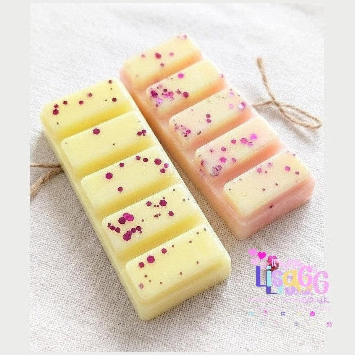 Fruity: Wax Melt Snap Bar 85g, Handmade Ecococo Wax Melts UK, Strong Scented Wax Melts, Perfume Home Fragrance Gift - Adore Y