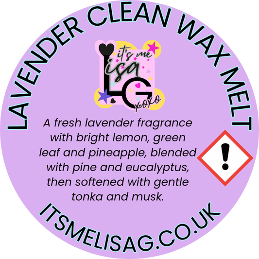 Lavender Clean Wax Melt - Ecococo Blend