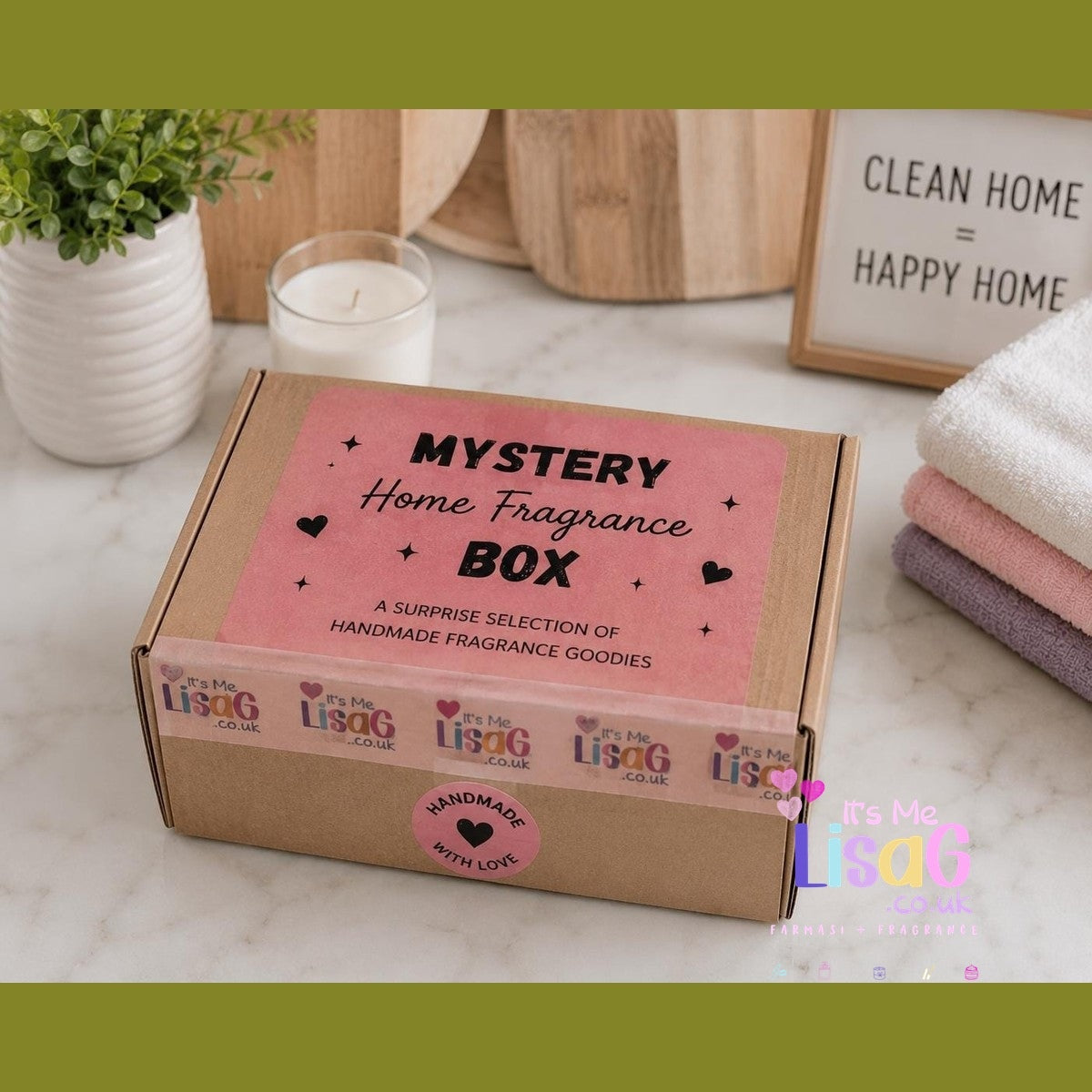 Mystery Home Fragrance Box UK | Wax Melt Bundle Gift | Surprise Wax Melts Bath & Cleaning Scents