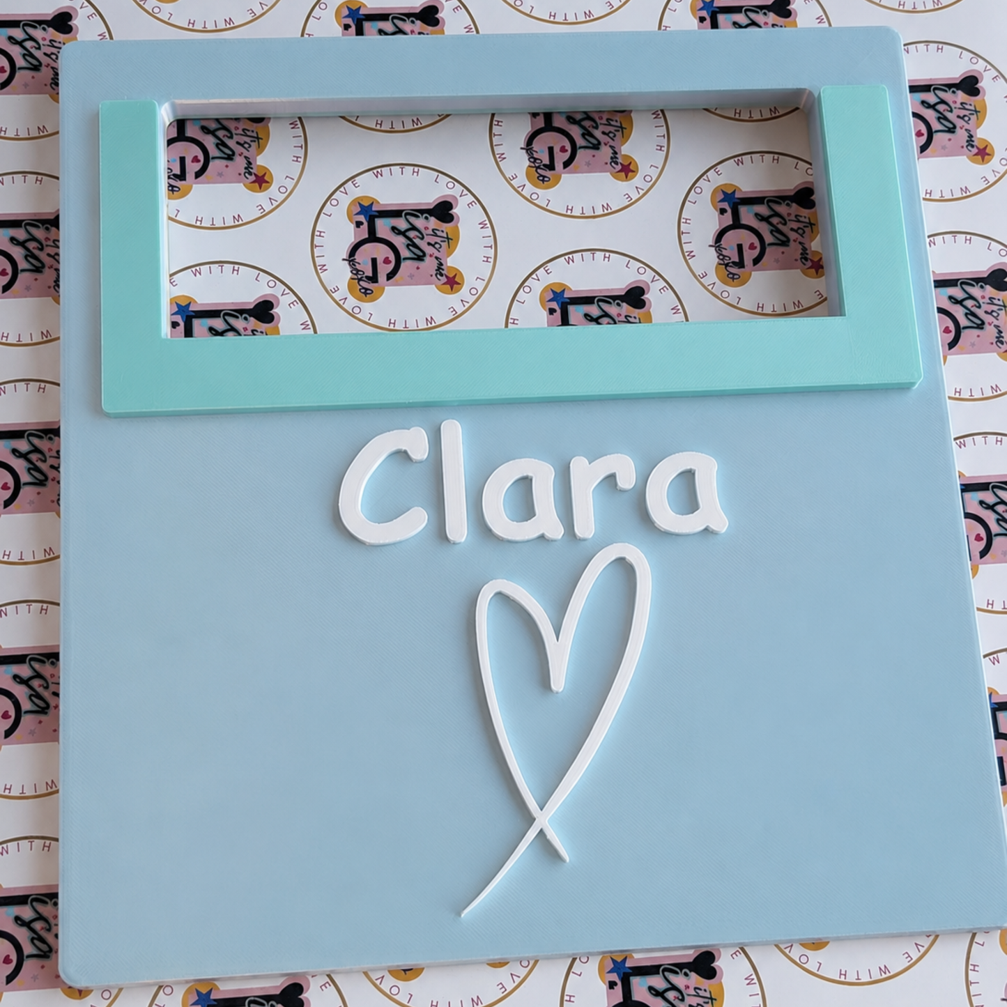 Personalised Reading Focus Board with Optional Tinted Overlay Slot (SEN learning aid)
