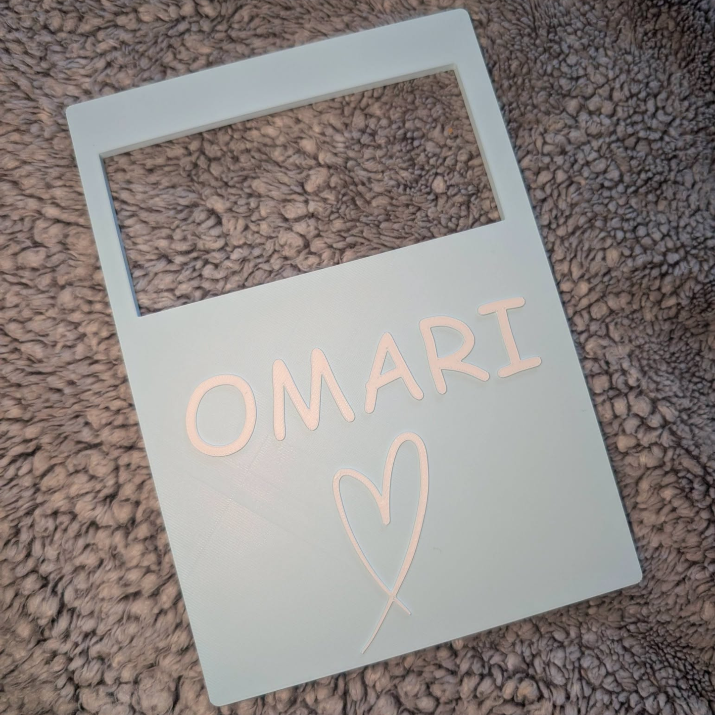 Personalised Reading Focus Board with Optional Tinted Overlay Slot (SEN learning aid)
