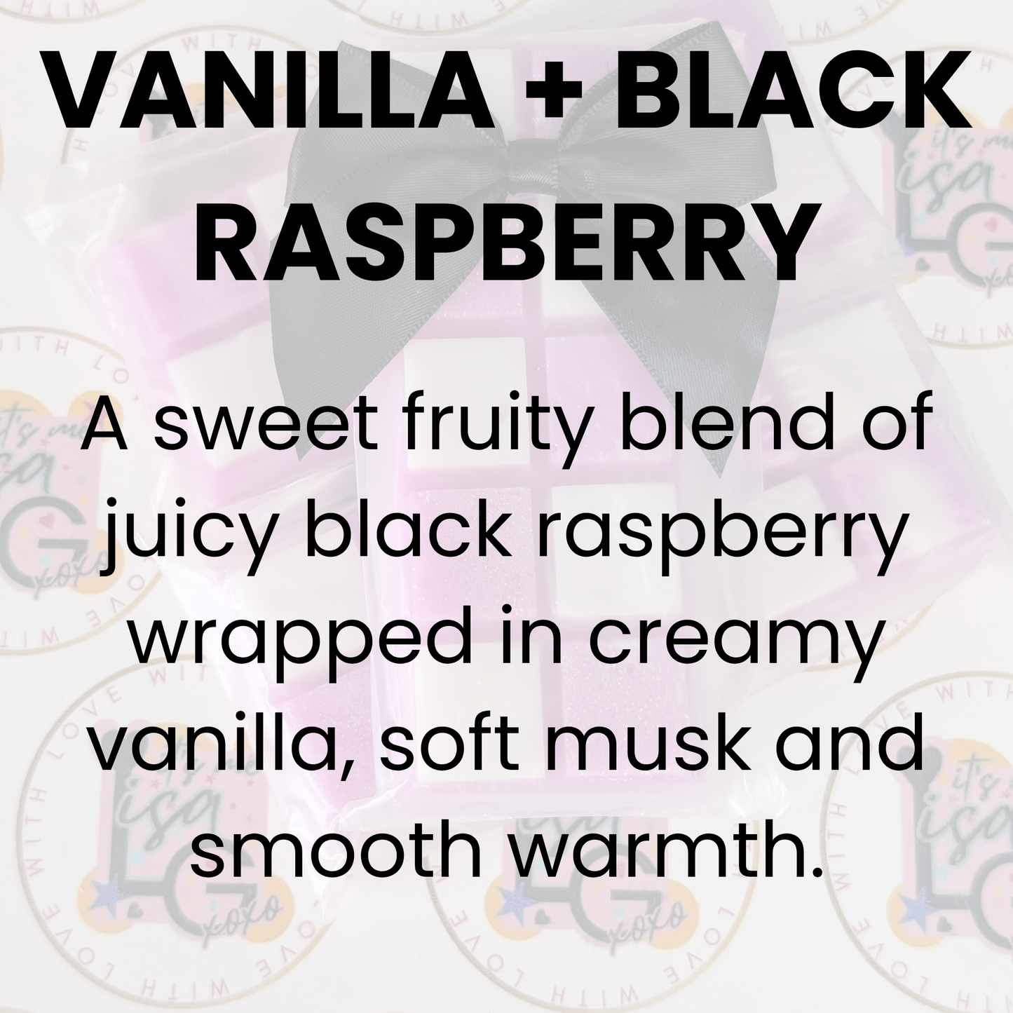 Vanilla + Black Raspberry Wax Melt - Ecococo Blend