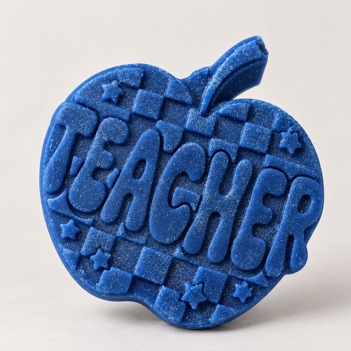 Breezy Windows Teacher apple wax melt with broken leaf