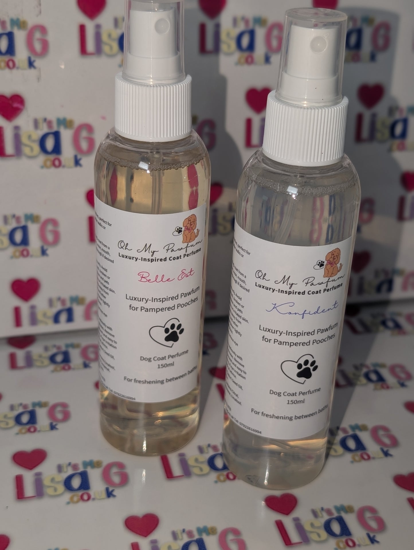 Oh My Pawfum – Luxury-Inspired Dog Coat Perfume, 150ml