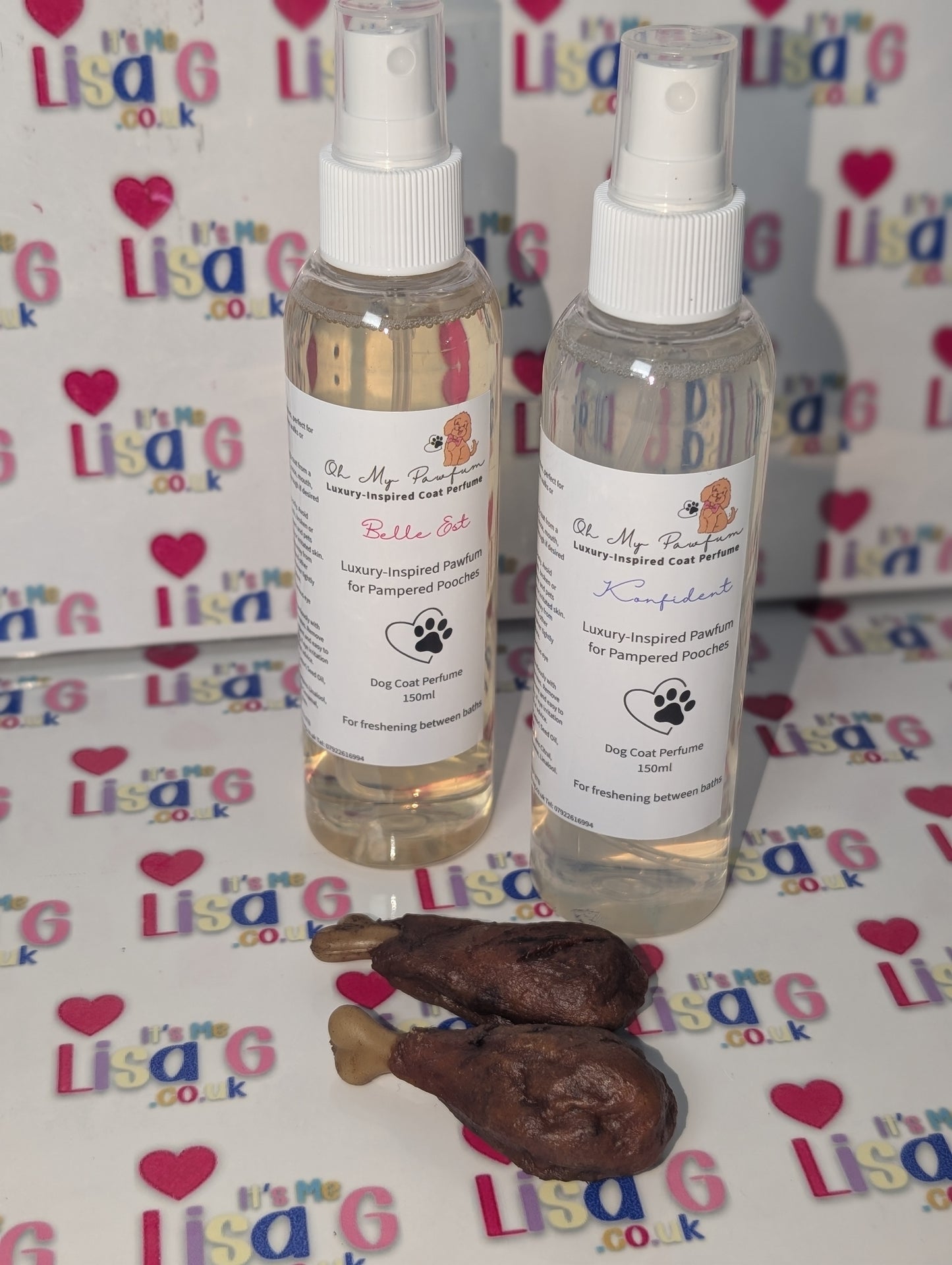 Oh My Pawfum – Luxury-Inspired Dog Coat Perfume, 150ml