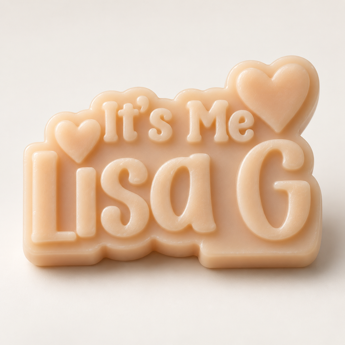 Sun Drenched Linen It's Me Lisa G logo wax melt
